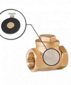 شیر یکطرفه دریچه دار برنجی