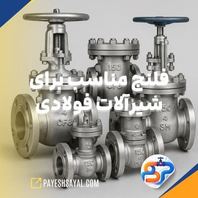 فلنج مناسب برای شیرآلات فولادی