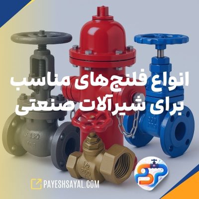 انواع فلنج و مناسبت اون با انواع شیرآلات صنعتی