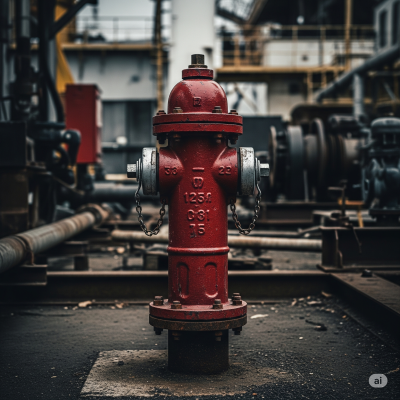 شیر آتش نشانی ایستاده (1)